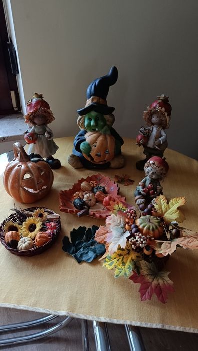 Figurki jesienne, halloween