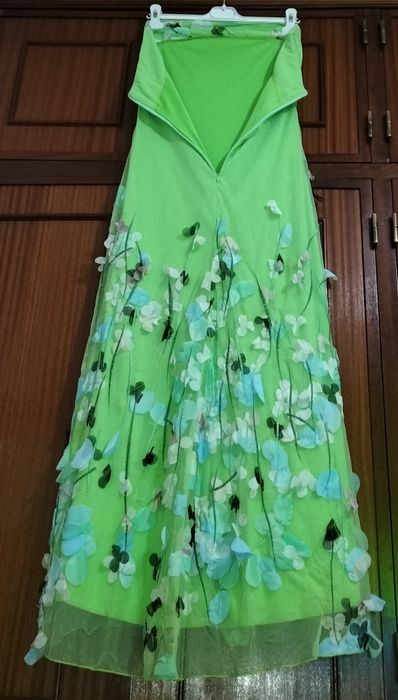 Vestido Verde Comprido