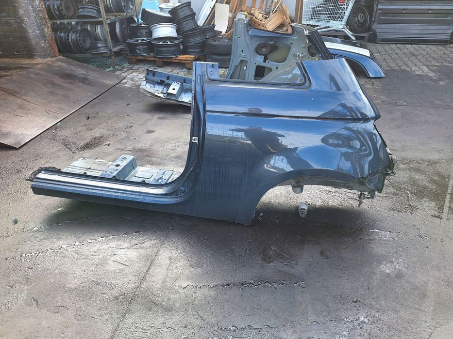 fiat 500 (312) ćwiartka tył lewa błotnik tylny lewy próg