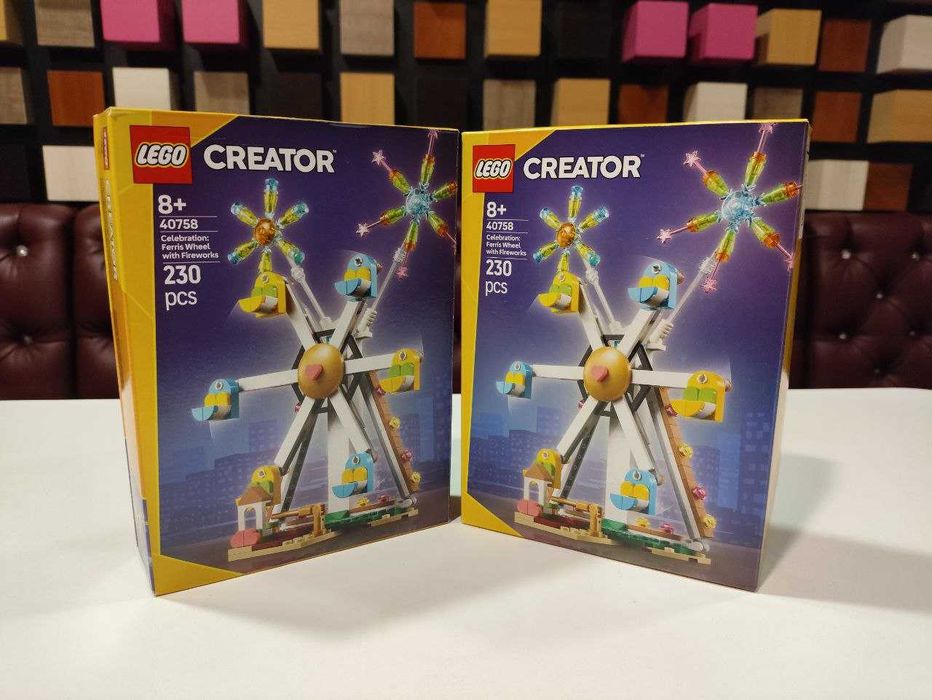 LEGO 40758 Creator Оглядове колесо із феєрверками