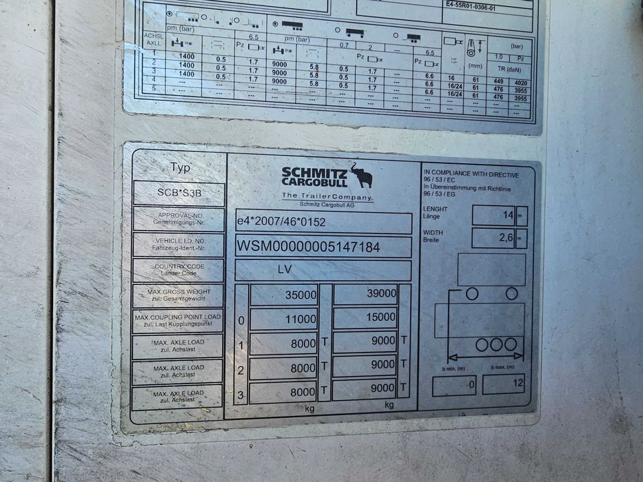 Naczepa schmitz sko 24/l