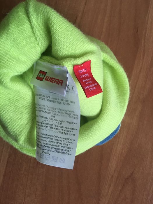 Czapka zimowa LEGO Azun 723 Lime Green