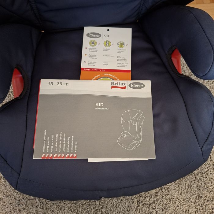 Fotelik Romer Britax Kid 15-36kg