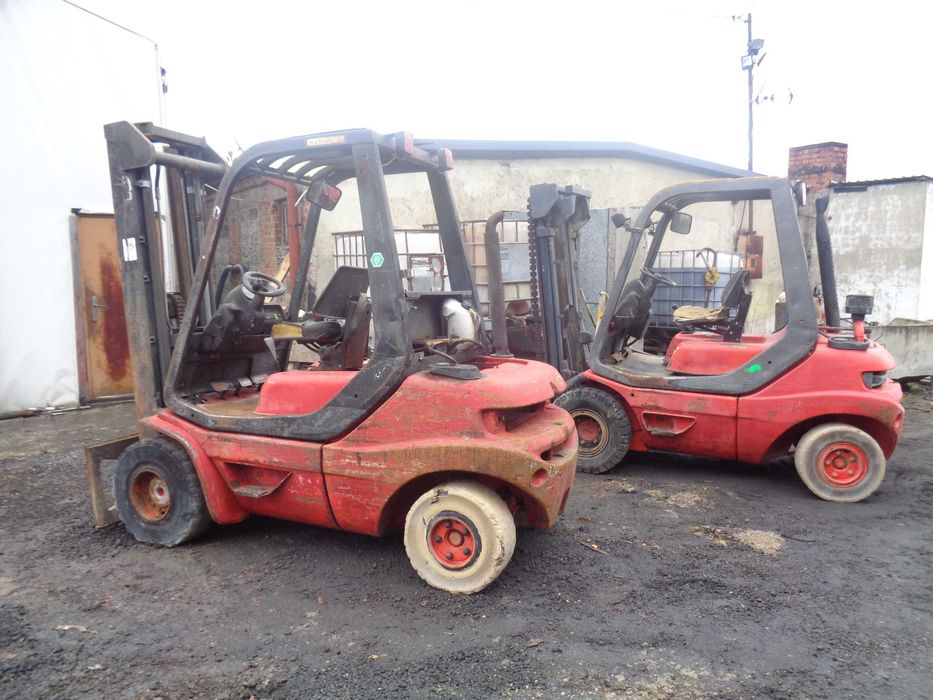 Wózek widłowy LINDE H25/H30 Most napędowy belka skrętna / części LINDE