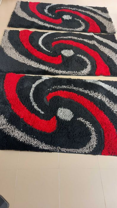 Conjunto tapetes como novo