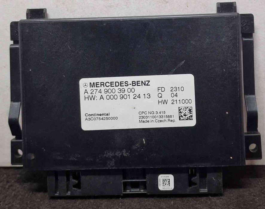 Módulo Eletrónico A2749003900 - MERCEDES-BENZ VITO Mixto