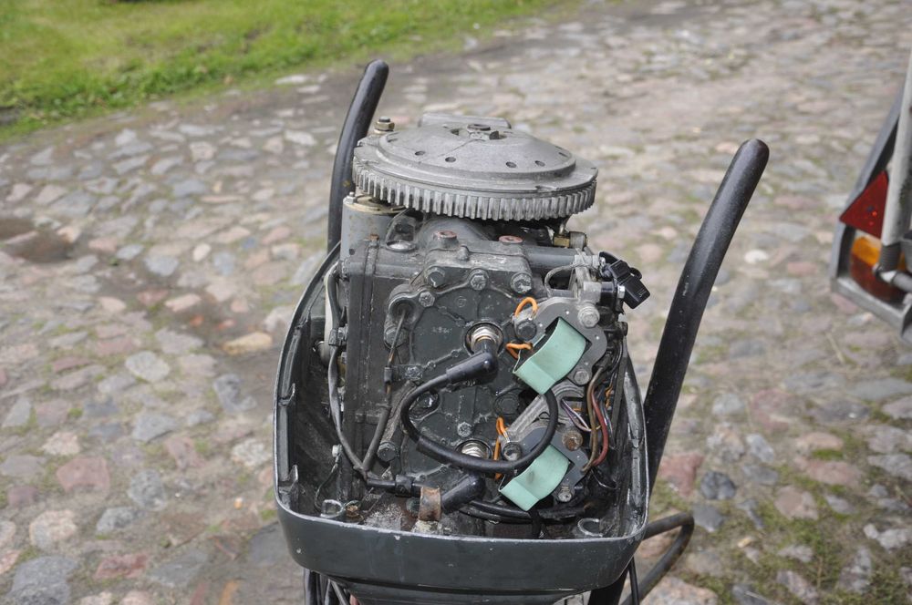 Johnson krotka stopa 50 ps, manetka, linki, sprawny