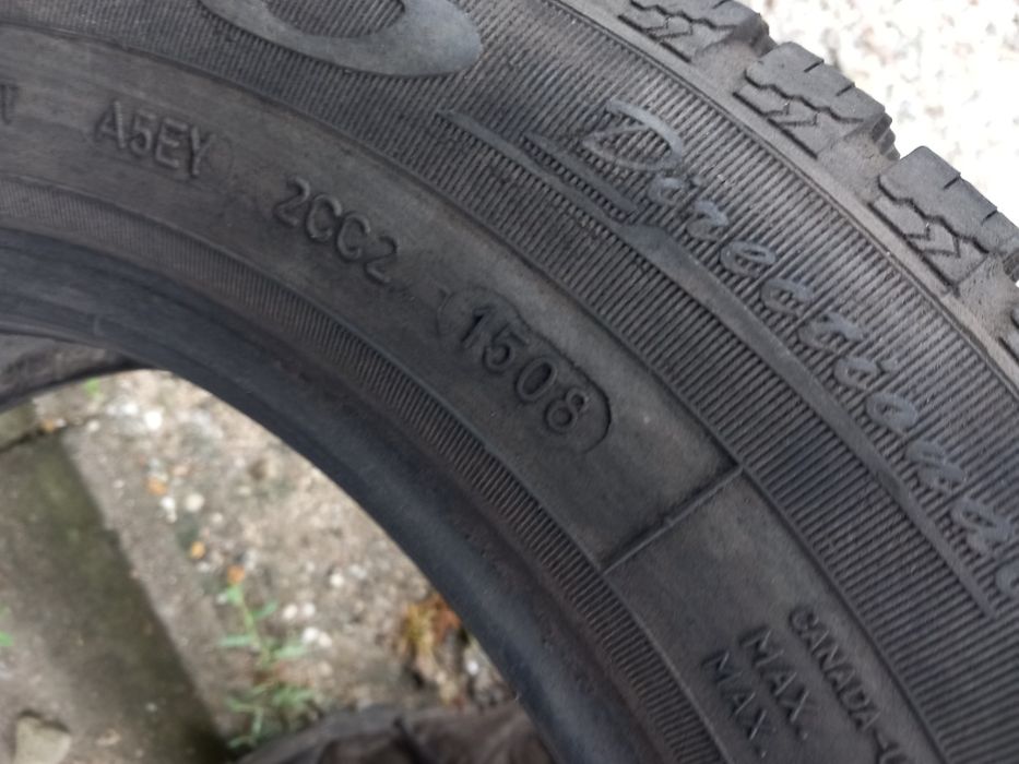 2x Opony Używane Całoroczne 155/70R13 Dębica