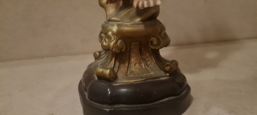 Anjos antigos castiçais