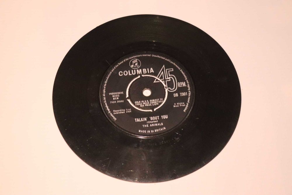 Vinil The Animals - Talking about you  (1964)