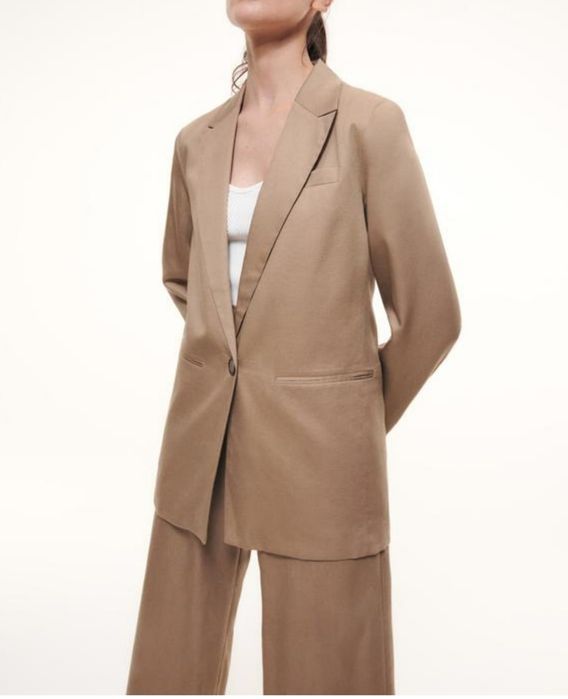 Трендовий базовий жіночий подовжений піджак бренду Reserved, розмір с-