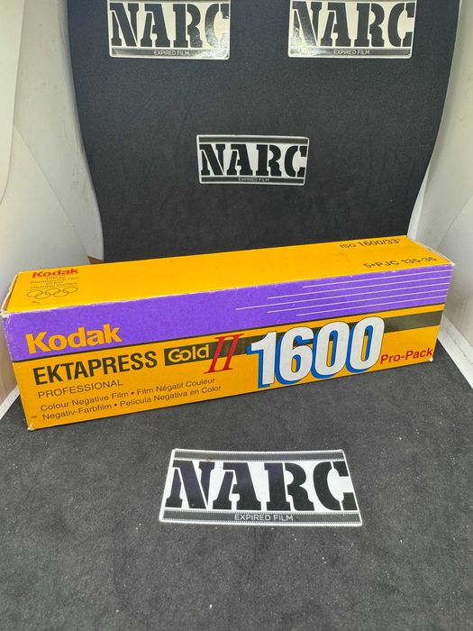 Fuji Ektapress Gold II 1600 35mm film Box with 5 films