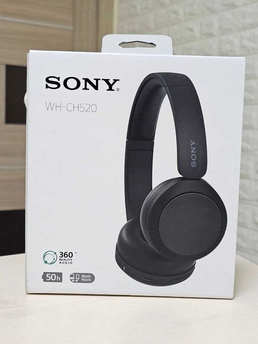 Навушники Sony WH-CH520 Black бездротові