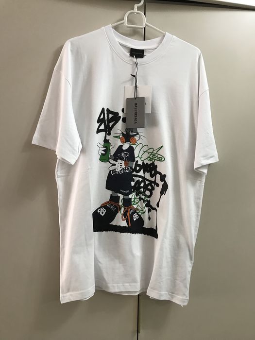 Koszulka BALENCIAGA S-2xl krolik BUGS tshirt bluzka dsquared2 balmain
