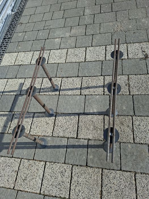 Zbrojenie płyta fundamentowa, strop, stopa, stal, pręty