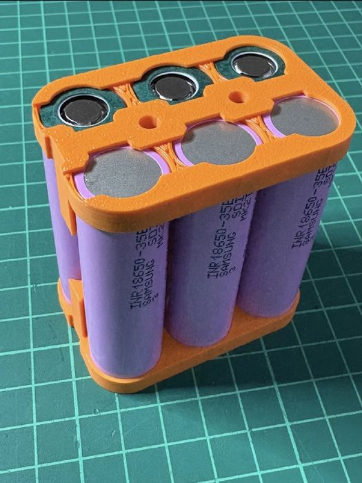 Холдери для акумуляторів 18650 (21700) 3D-друк | Міцні та зручні(акб)