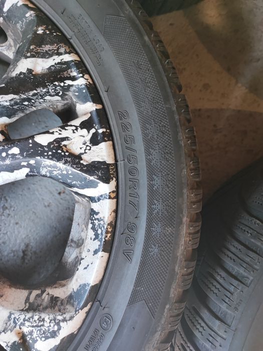 Koła zimowe 17" Ford Mondeo MK5 – alufelgi + opony 225/50 R17