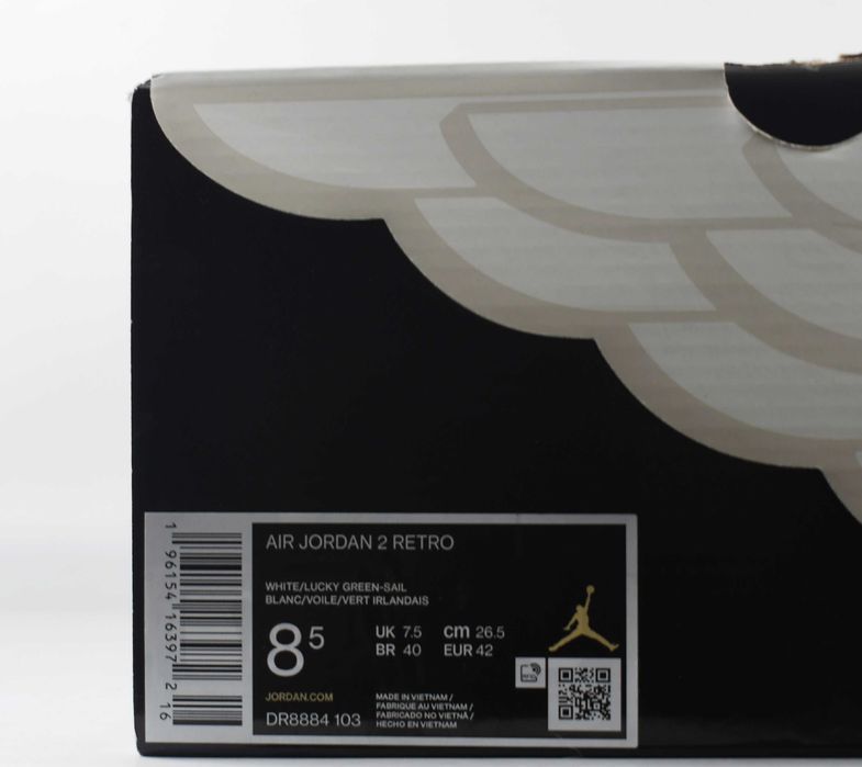 Nike Sneakersy Air Jordan 2 Retro DR8884  roz. 42