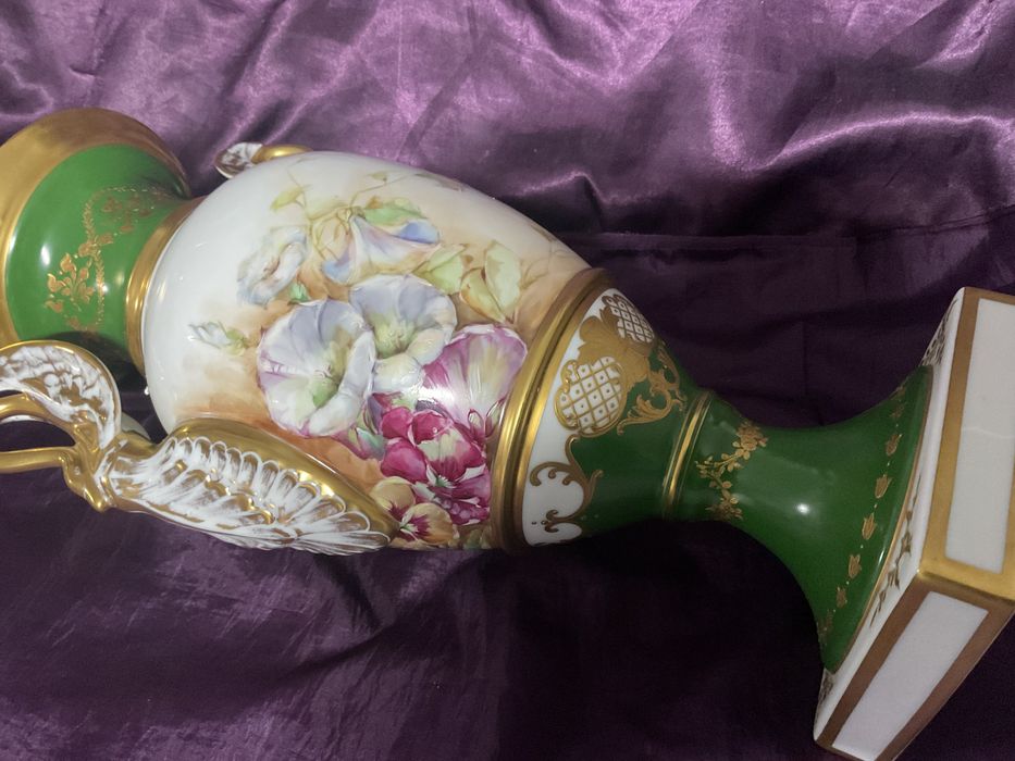 Vaso porcelana pintura manual alt,38 cm  anúncios abaixo