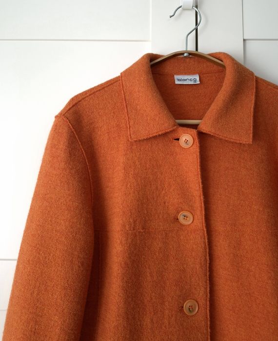 Wiosenna kurtka 100% wełny parzonej