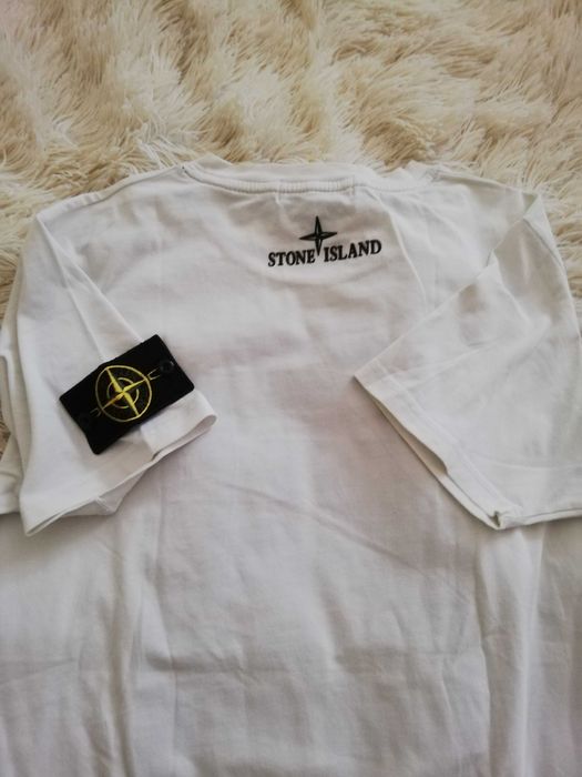 t-shirt M 38 biała koszulka 68-15 M 38 stone