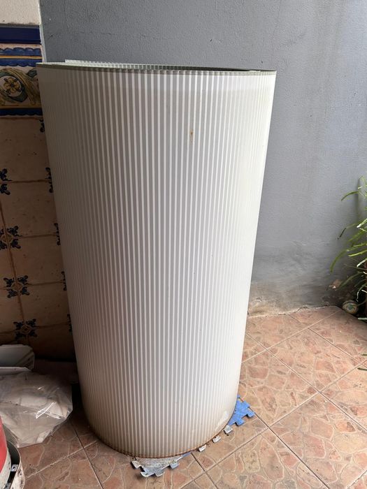 Estrura externa de aço - Piscina GRE 500x300x120cm
