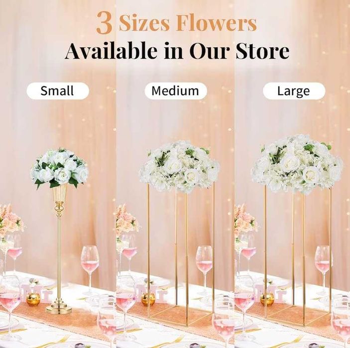 Nowy bukiet kwiatowy / kompozycje / bombki/ kule / stroik 10szt !3626!