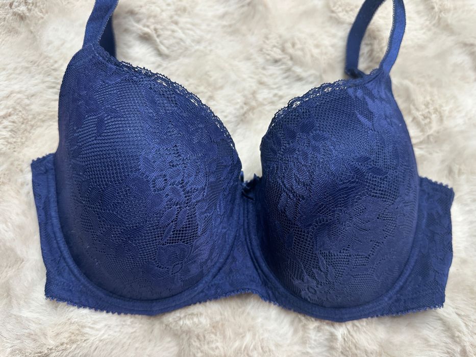 Marks & Spencer granatowy biustonosz 75 E
