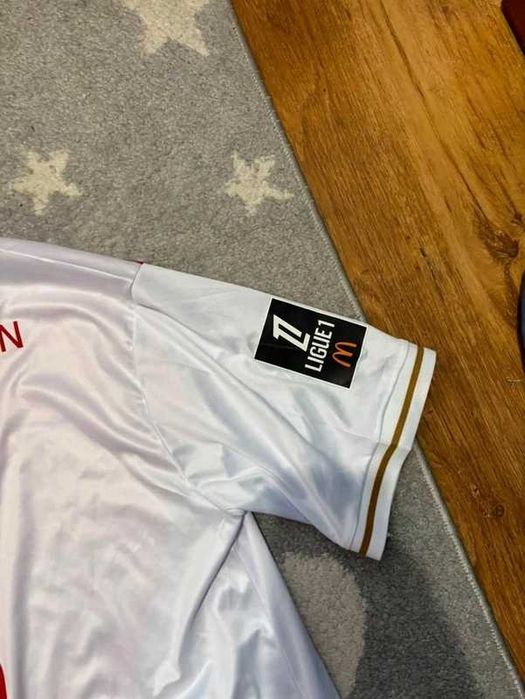 Koszulka Mizuno AS Monaco Pogba #8 2025 2026 home kit jersey domowa