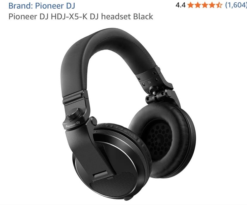 Headphones Pioneer DJ HDJ X5