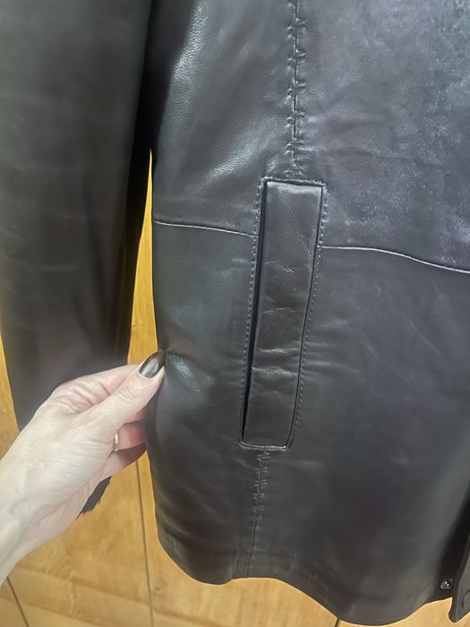 Продам чоловічу шкіряну куртку, дублянку