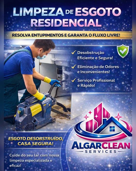 Limpeza profunda com resultados visivéis na hora!