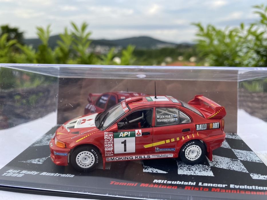 Altaya 1:43 Mitsubishi Lancer EVO V - Makinen
