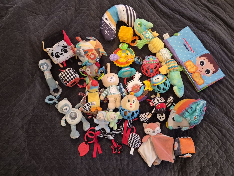 Zabawki zestaw noworodek/niemowlak