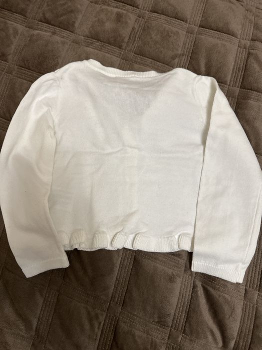 Болеро кофточка carter’s 24 m біла