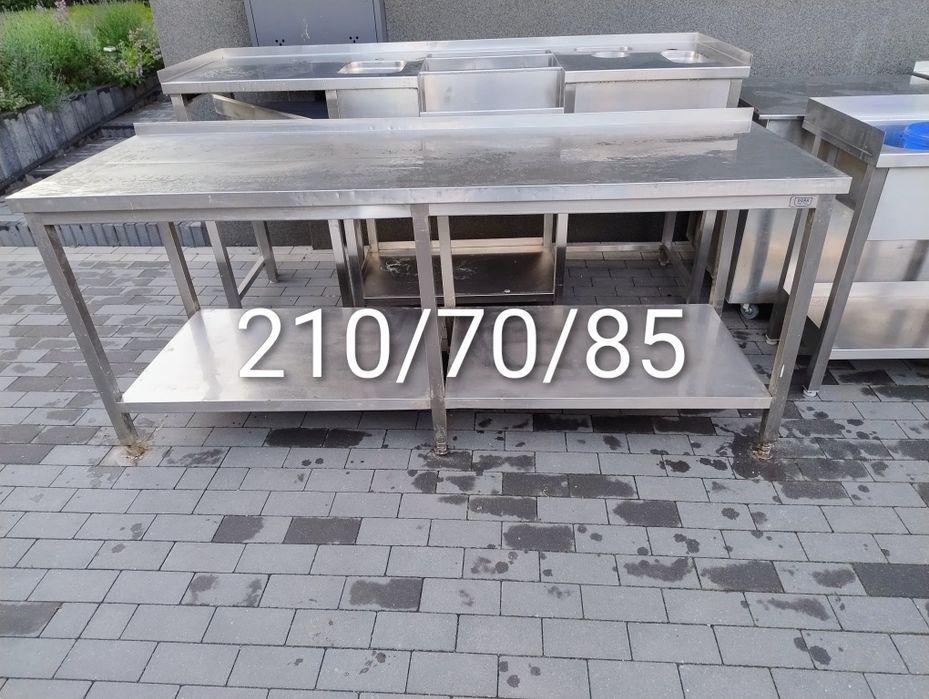 Meble gastro. nierdzewne