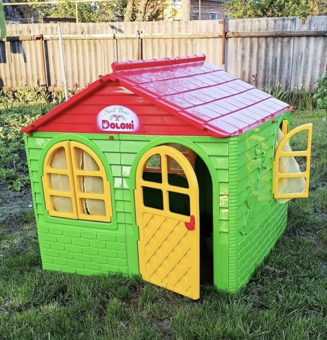 Домик детский Будинок пластиковий Дитячий будиночок Долони.