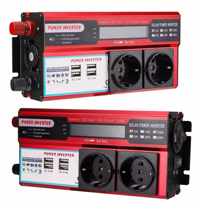 Przetwornica,konwerter napięcia 12v-230v 3000W