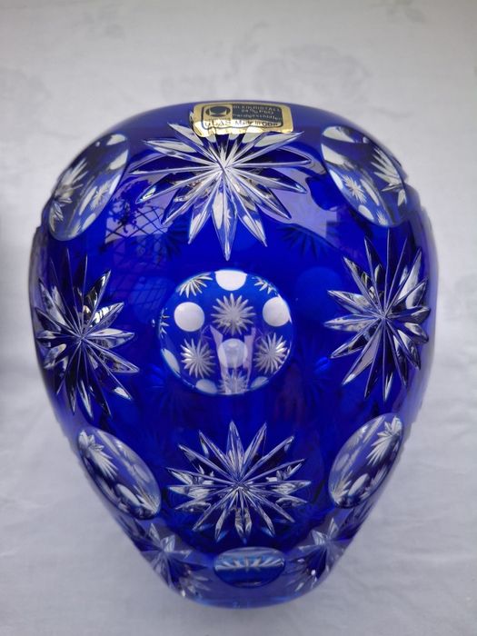 Вази кольоровий кришталь