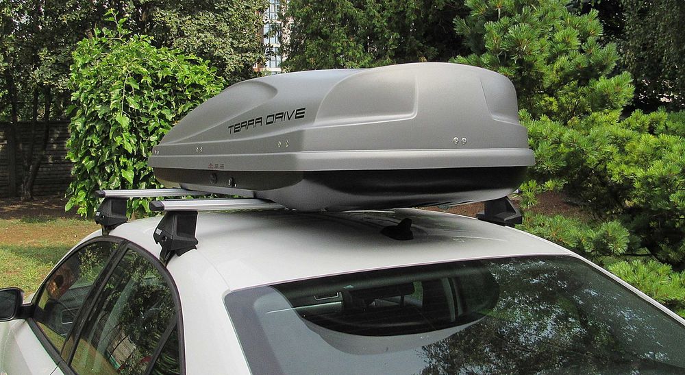 Аренда багажного бокса Terra Drive 480 , 196x75x43 см, двухсторонний