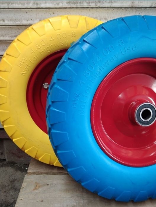 Колеса на тачку, колеса без камерные, колеса пенополиуритановые: 700 ...