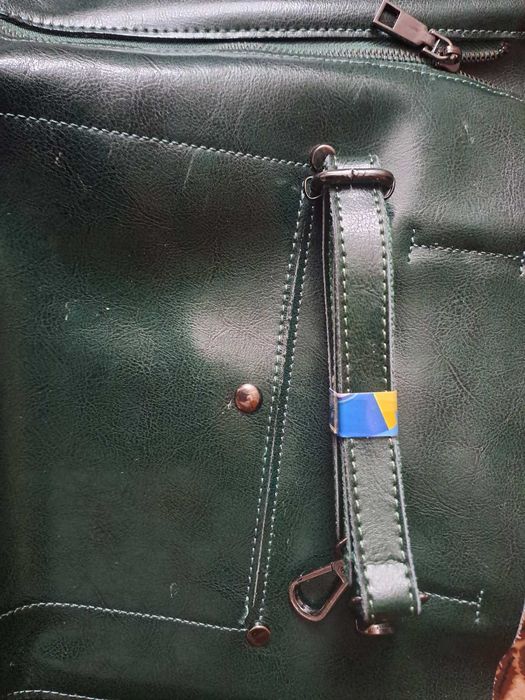 Шкіряна велика сумка