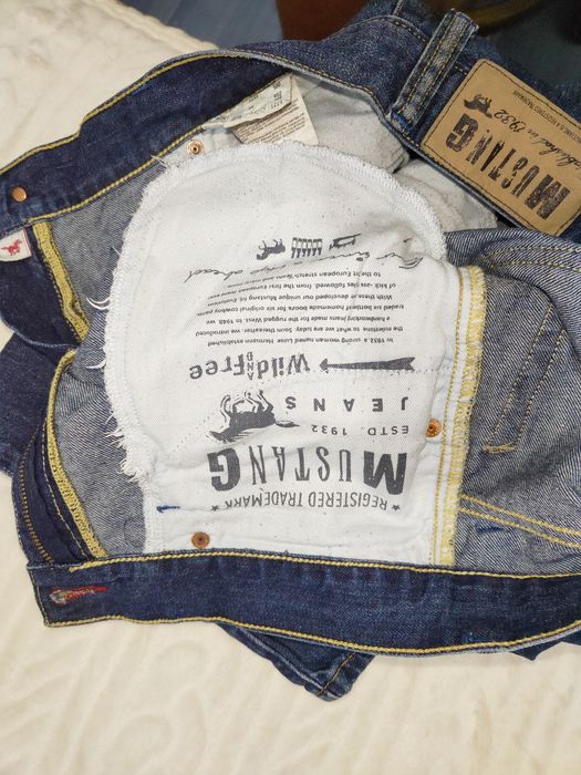 Mustang Tramper piękne spodnie Jeans W35 L32  około M