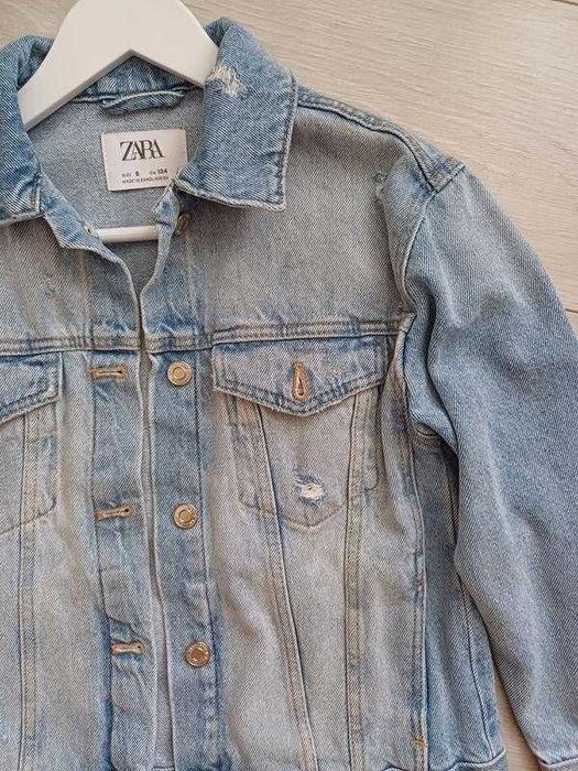Джинсова курточка стан нової zara