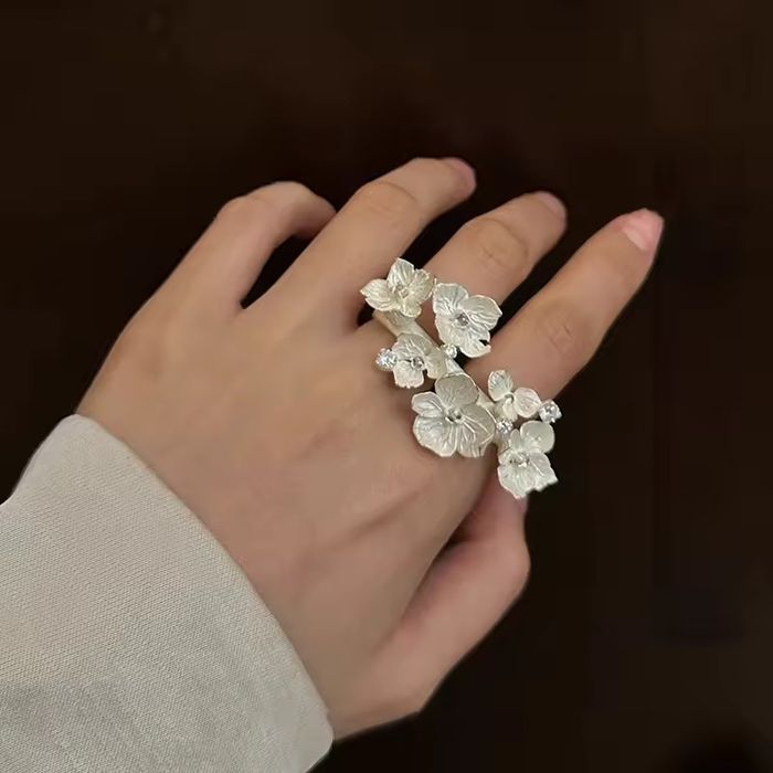Срібна каблучка Bloom Flora Chuttyevo