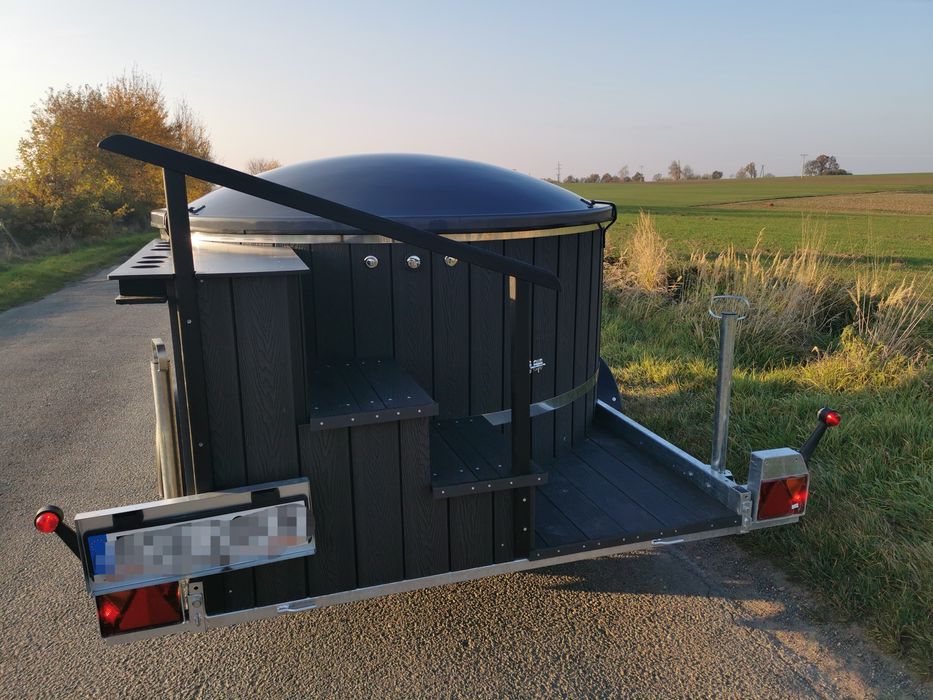 mobilna balia ogrodowa/bania ruska/jacuzzi