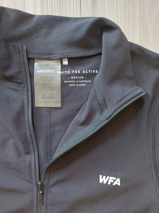 Kombinezon Exceed z długim rękawem, czarny white fox active M