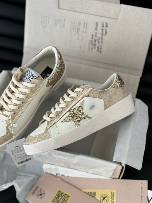 Golden Goose кеди кросівки кроси снікерси шкіряні кроссовки кеды кожа