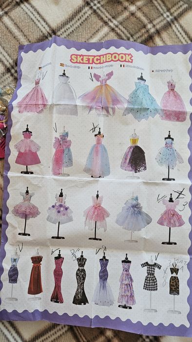 Продам чудовий набір для шиття одягу лялька Barbie. + Бутік-салон.