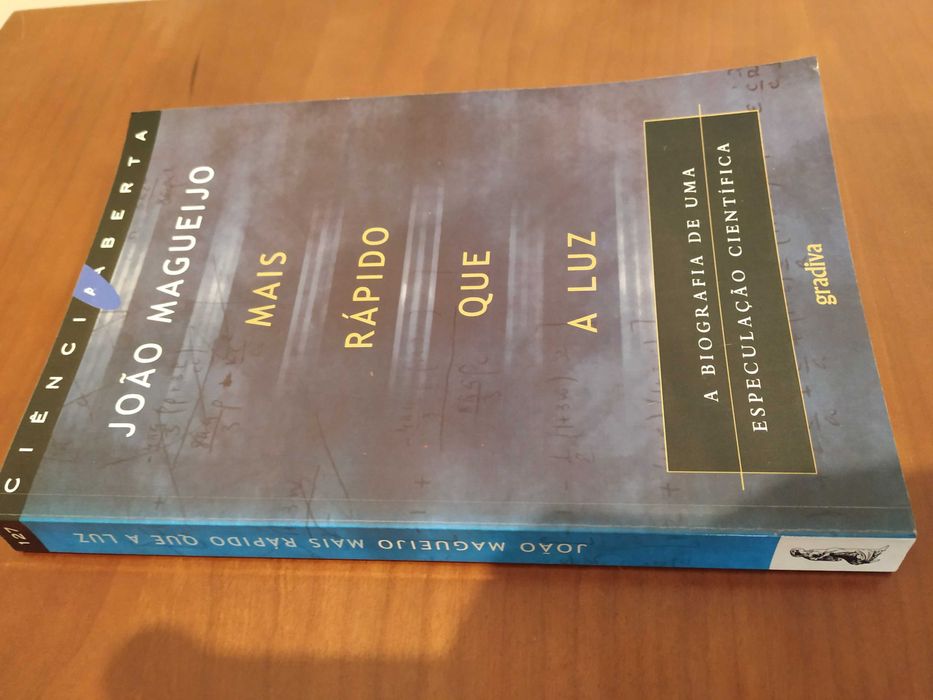 Livro "Mais Rápido que a Luz"